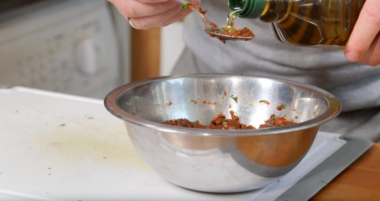 Ajouter de l'huile d'olive