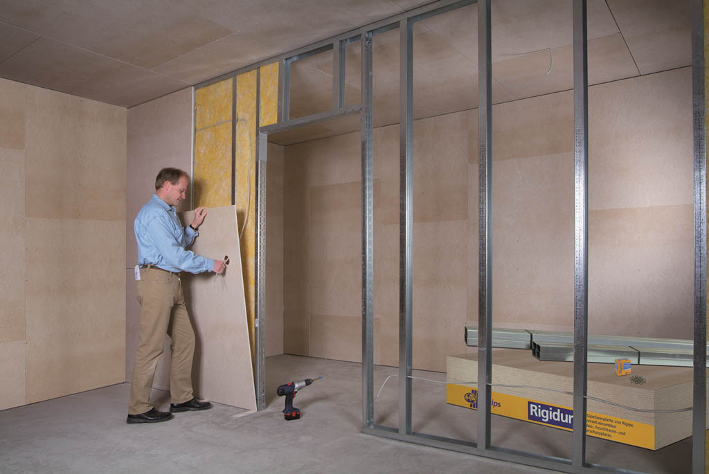 Cloison en plaques de plâtre bricolage