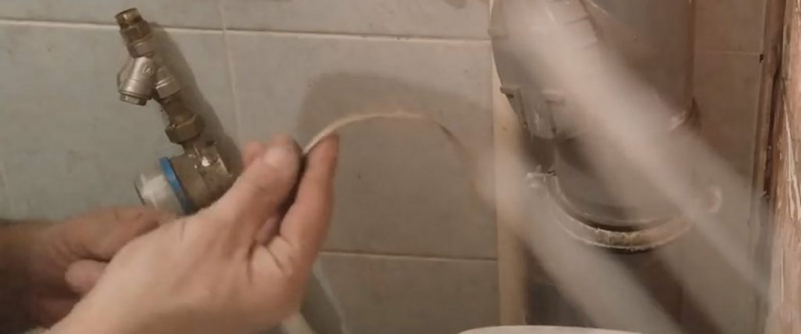 Préparation d'une botte de lin