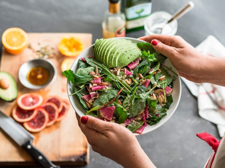 Menu nutritionnel approprié