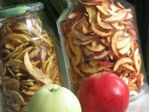 Comment sécher les pommes pour l