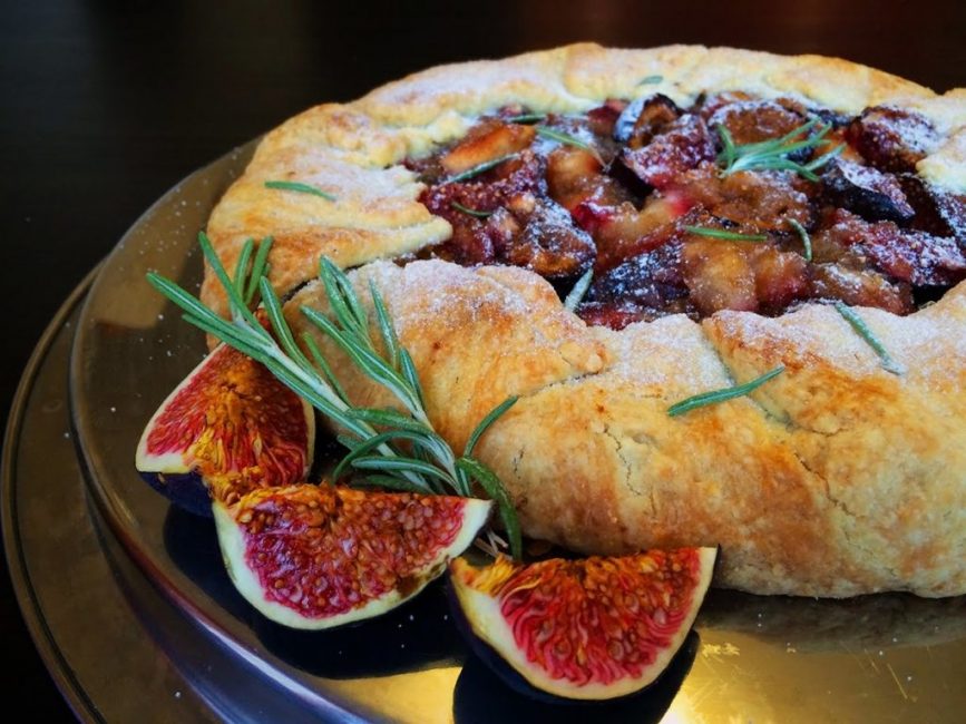 Tarte aux figues