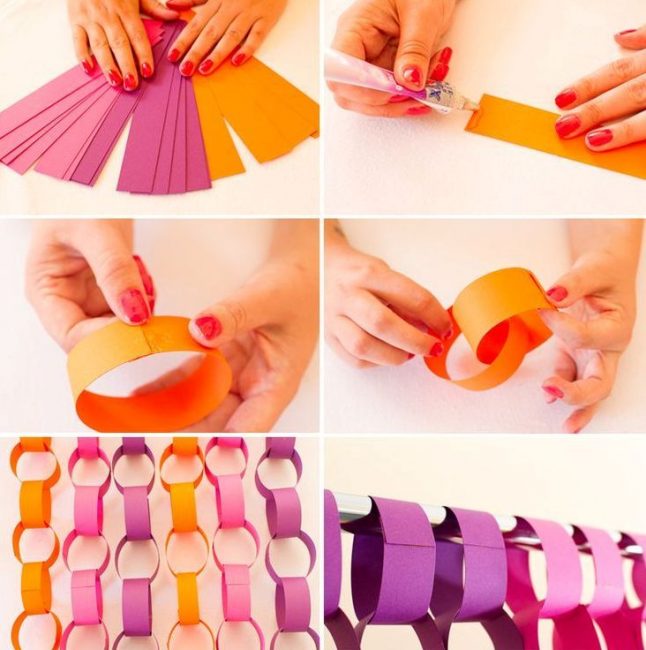 Comment faire une guirlande de chaîne