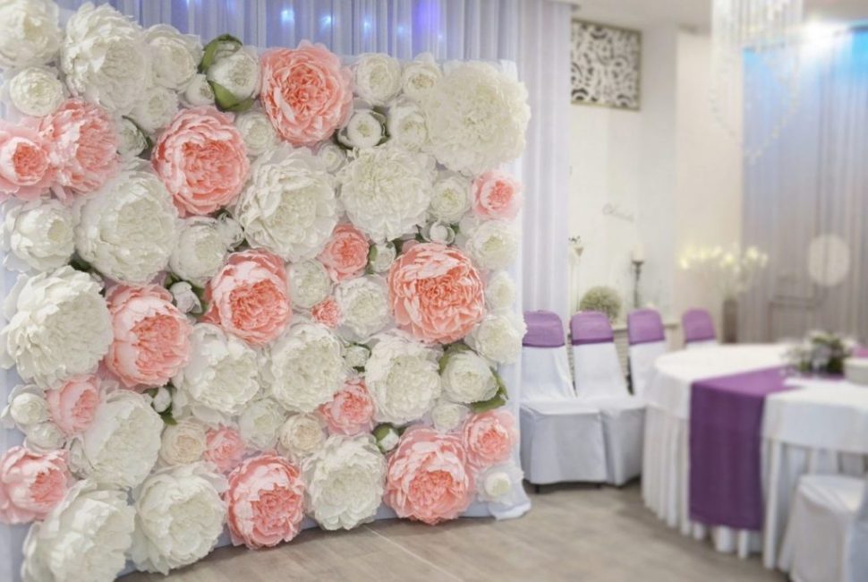 Décorer avec des fleurs en papier