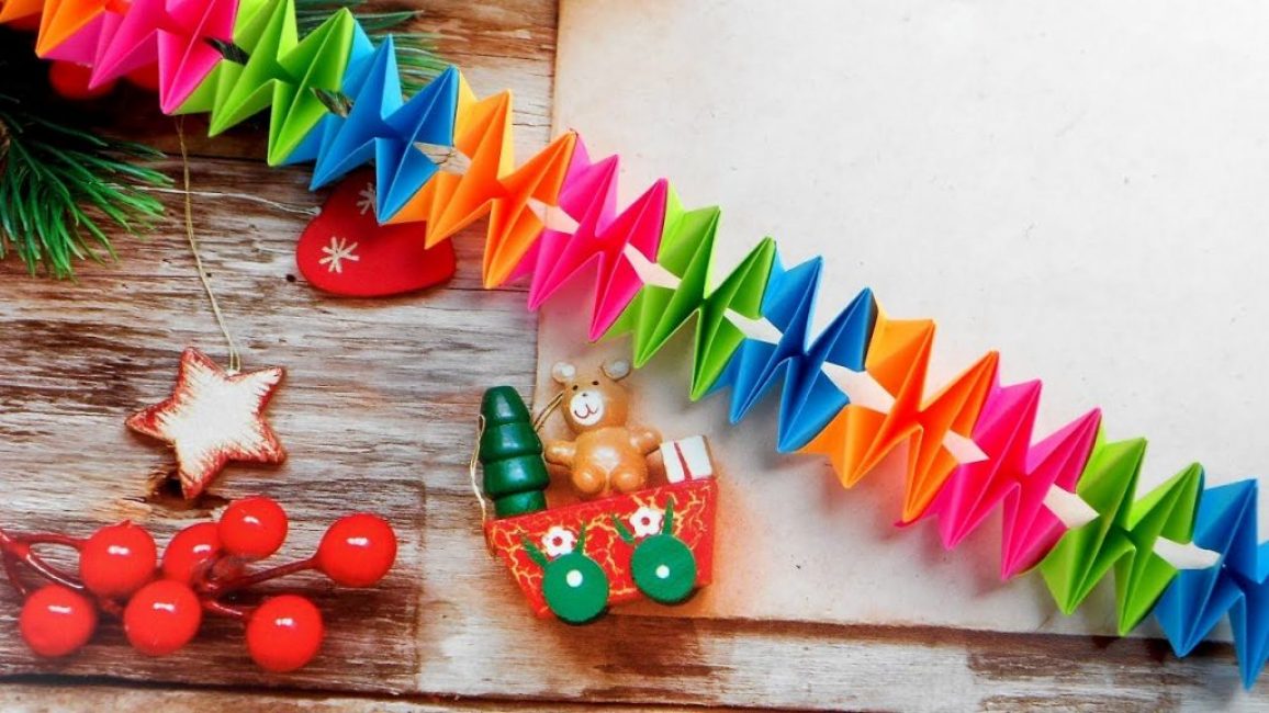 Guirlande DIY pour le Nouvel An