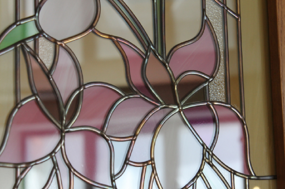 Vitrail film délicat