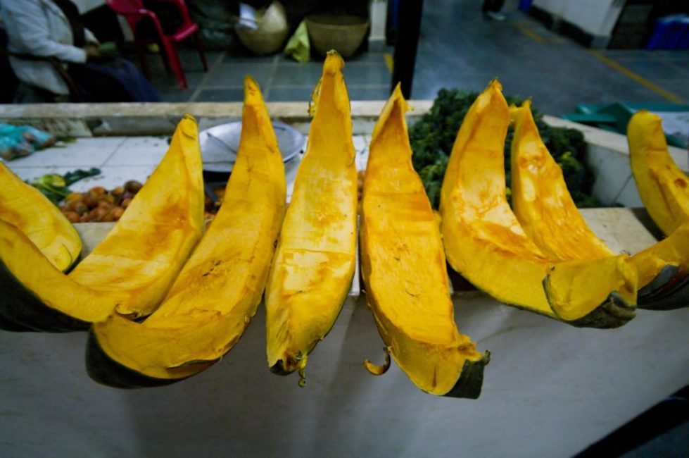 Citrouille de séchage