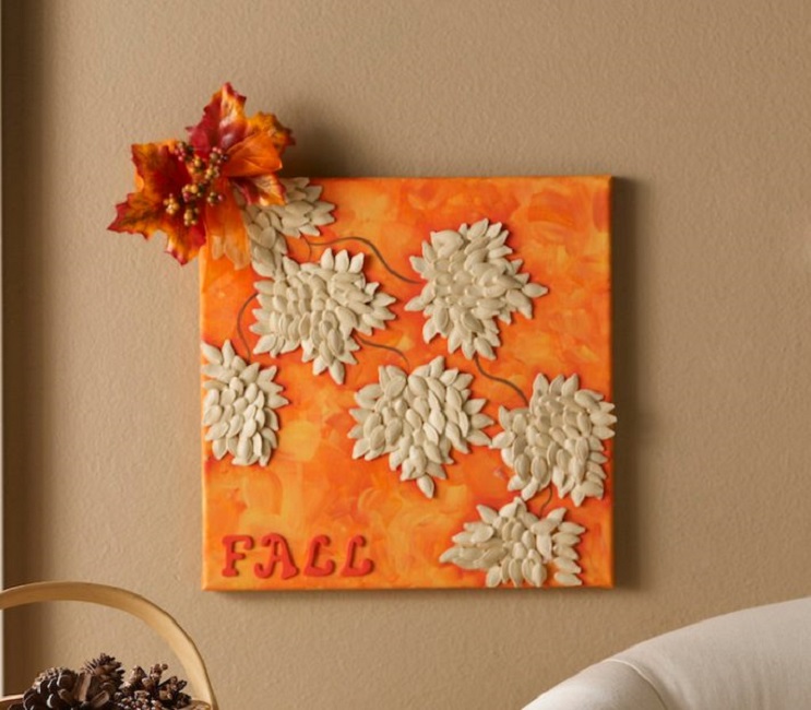 Un panneau lumineux vous rappellera les couleurs douillettes de l'automne.