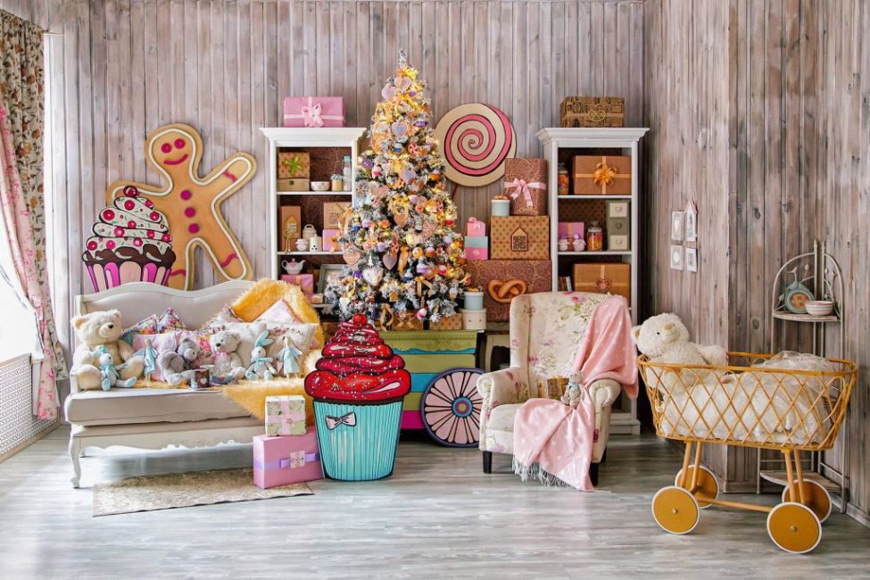 décoration de la maison pour le nouvel an