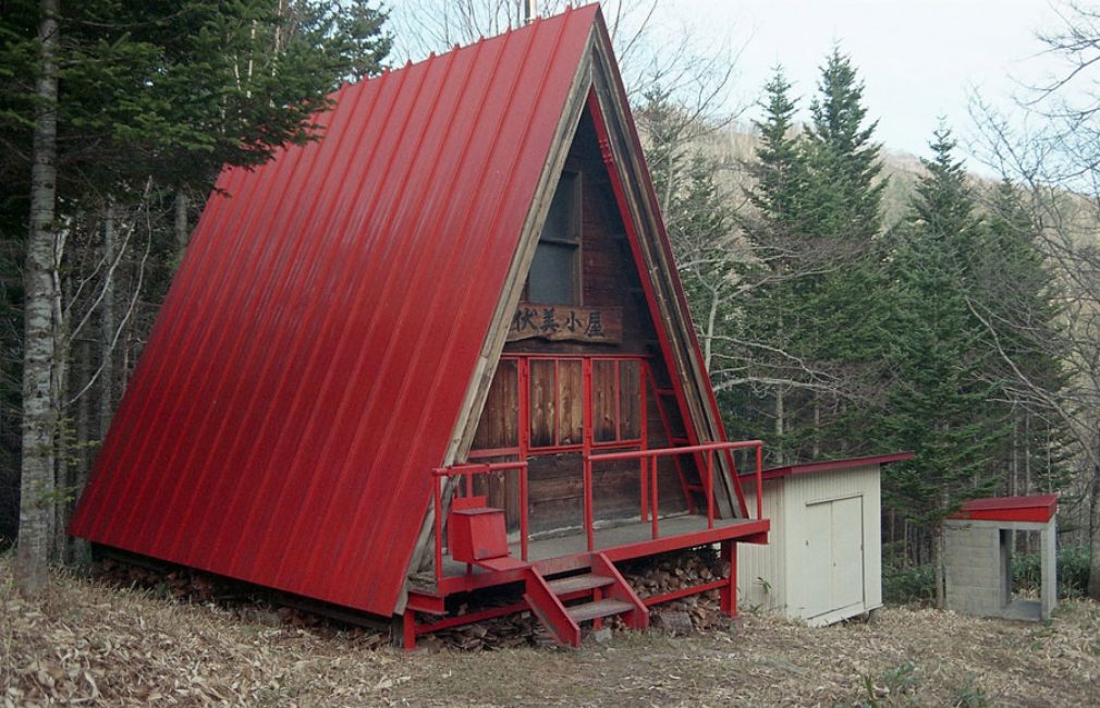 Pour couvrir le toit d'une cabane, vous pouvez commander n'importe quel matériau de toiture - ardoise, tuiles métalliques, carton ondulé, feuilles bitumineuses.