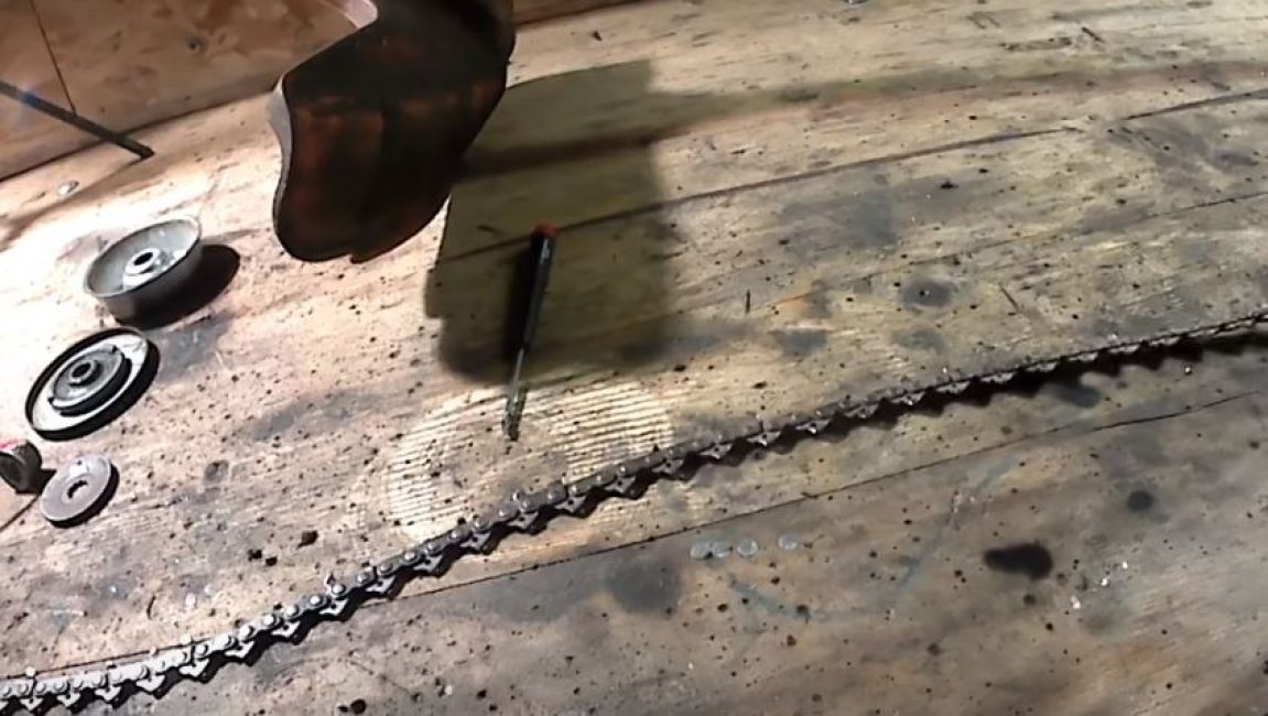 Réglage de la taille de la chaîne