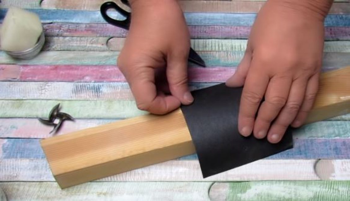 Remplacement de la barre de ponçage