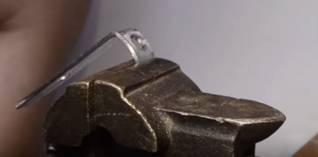 Nous plions la structure