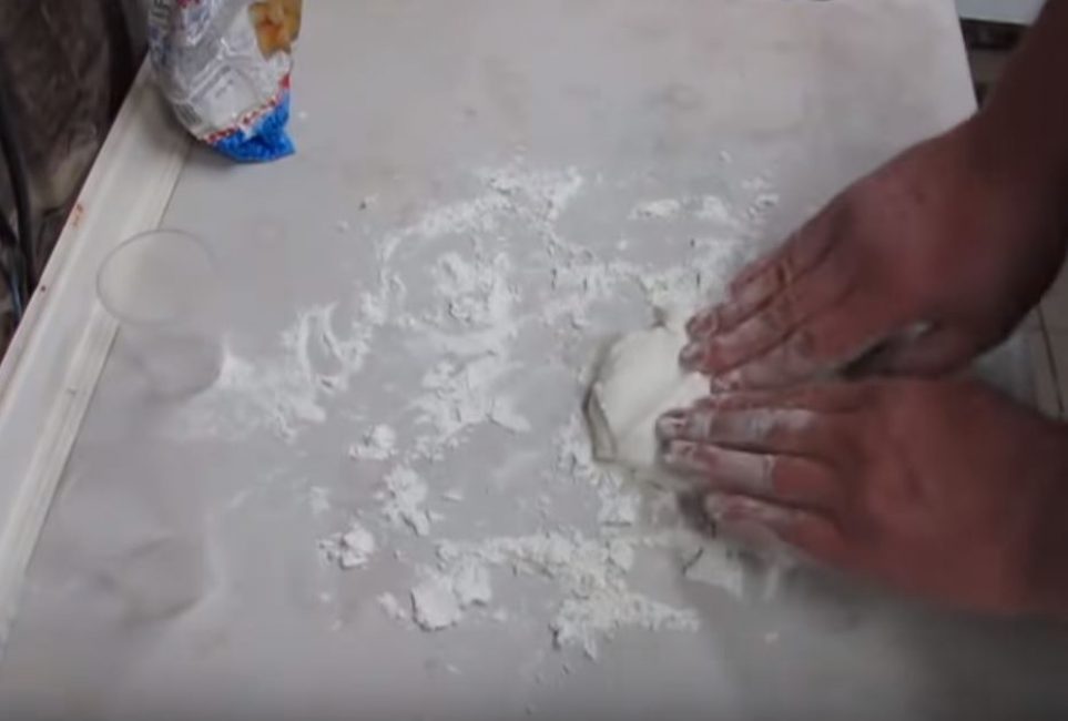 Rouler dans l'amidon