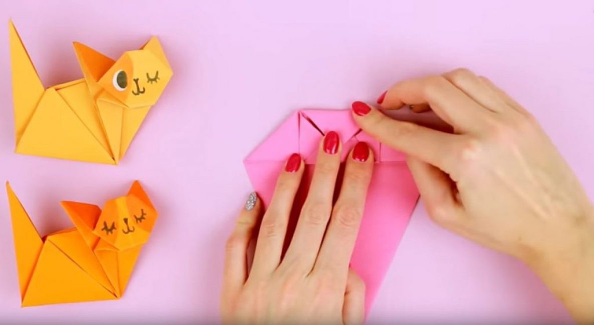 Rabattre le haut vers le bas