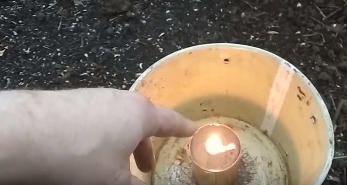 Installation de bougie liquide