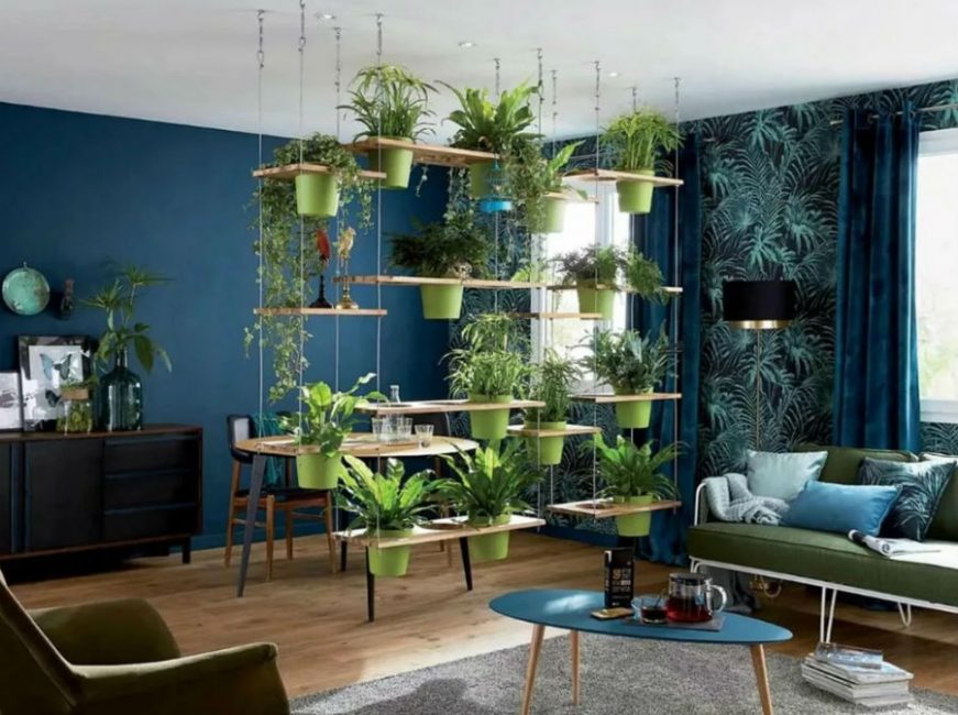 Le manque d'espace libre n'est pas une raison pour renoncer à la beauté vivante