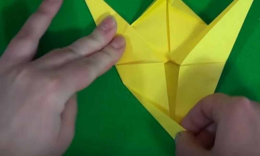 Nous réalisons le pli