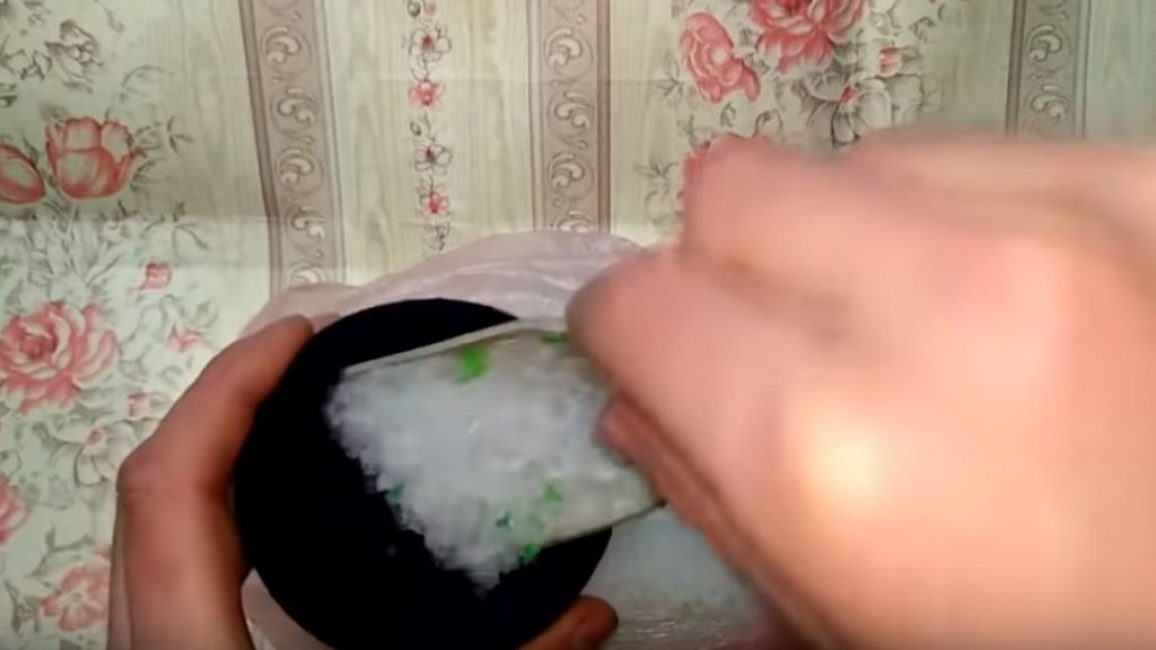 Nous commençons à remplir