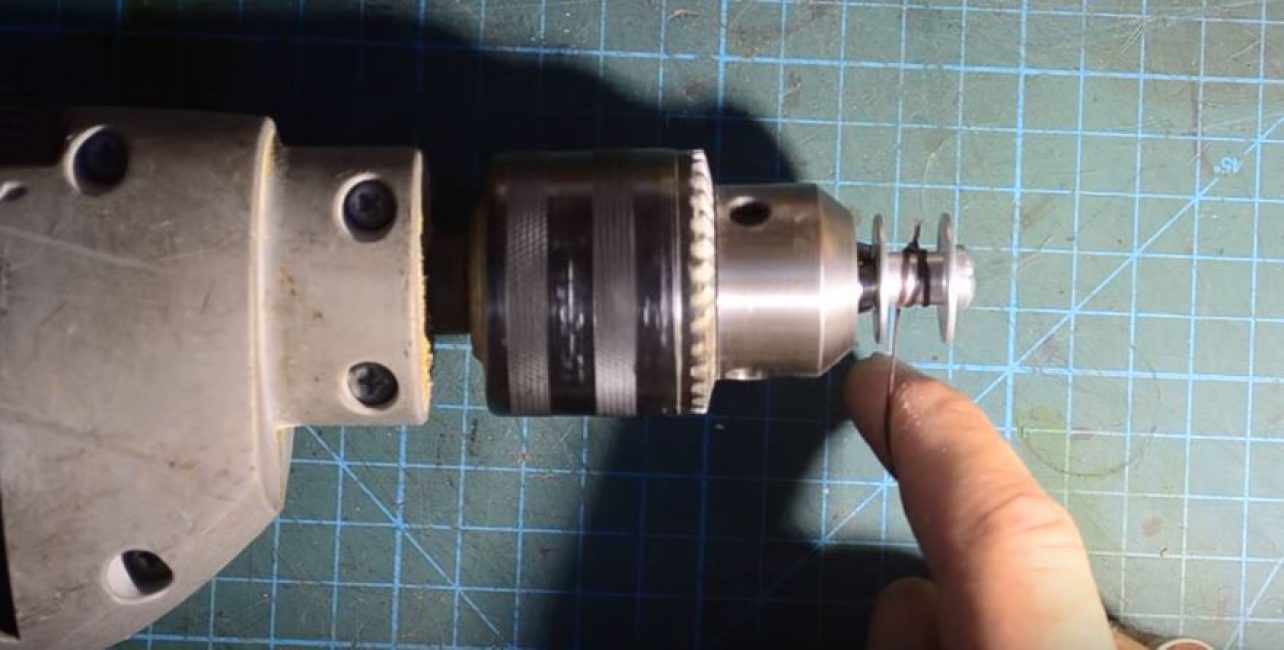 Nous enroulons le fil