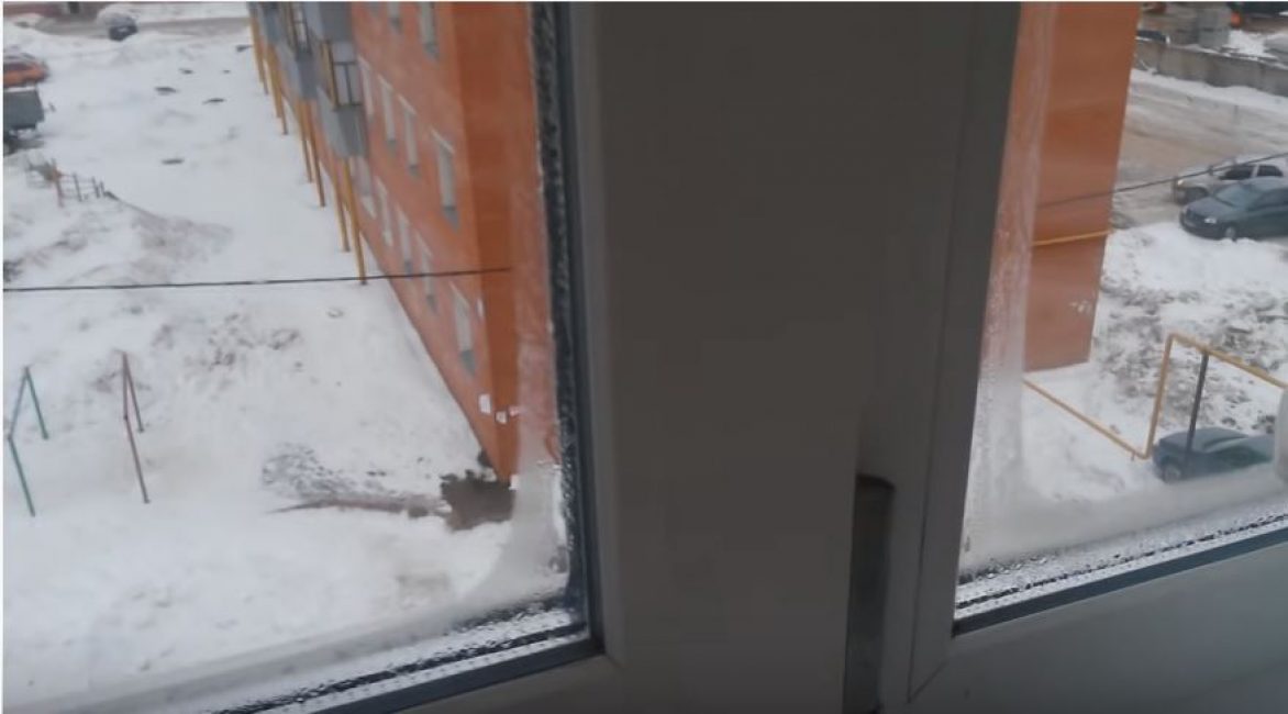 verre sans film embué