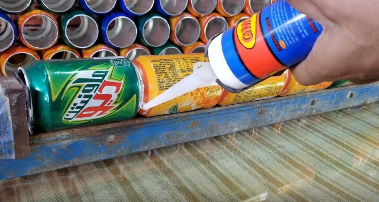 Nous traitons avec du mastic