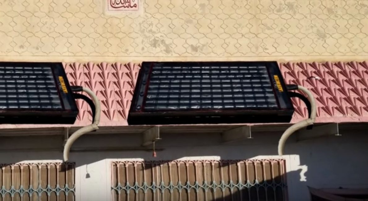 Amener de l'air chaud dans la maison