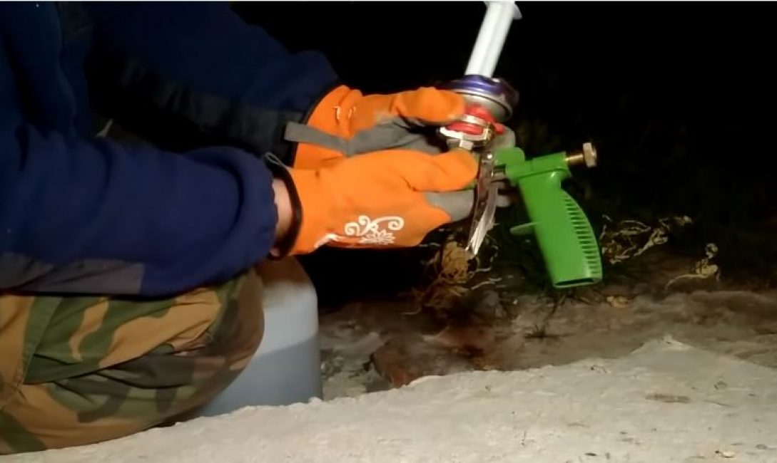 Visser dans le pistolet