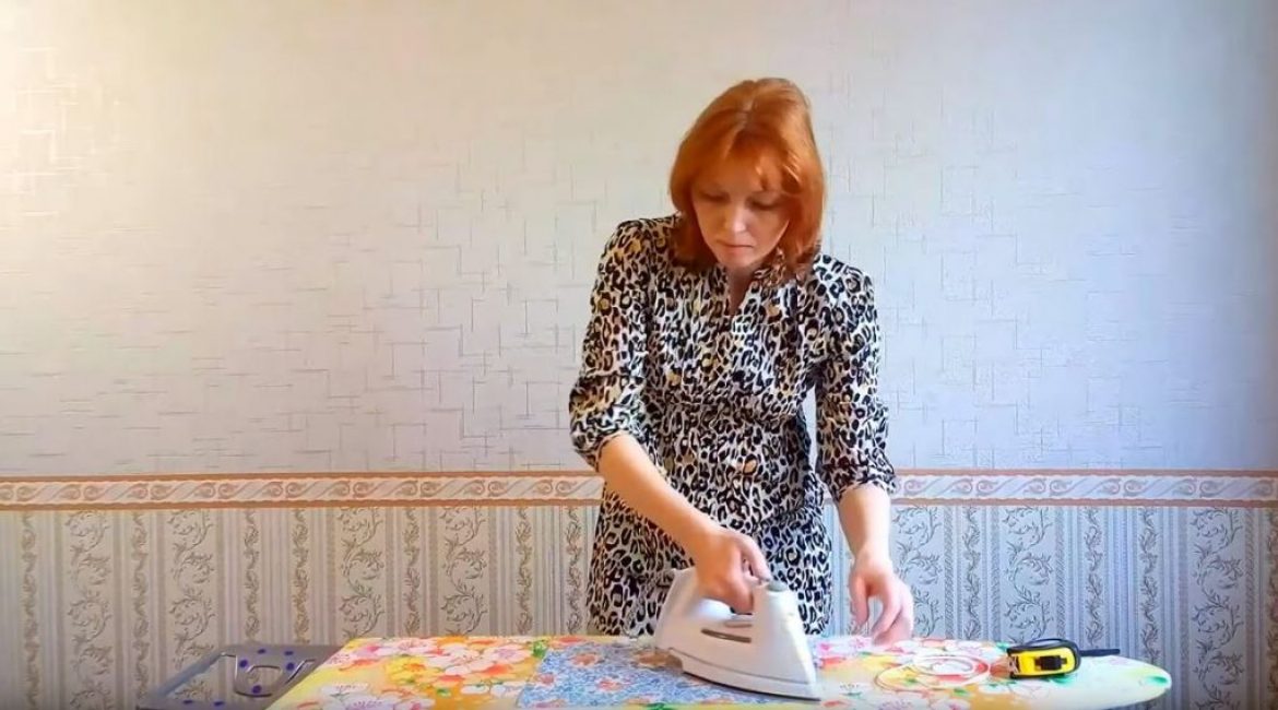 Tissu en coton lissant