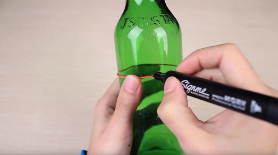 transférer des marques sur du verre