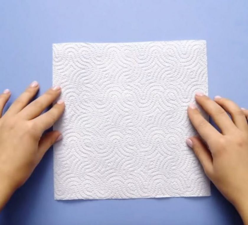 Déchirez une serviette du rouleau