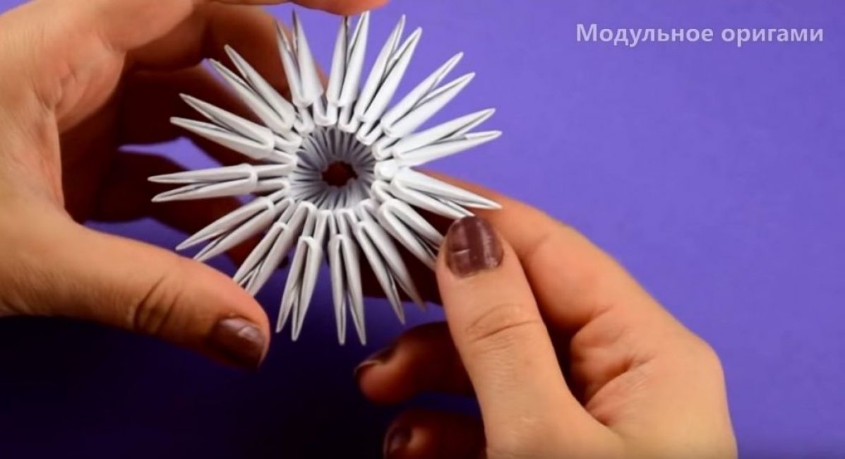 Nous faisons cela jusqu'à ce qu'il y ait 15 modules dans la première rangée