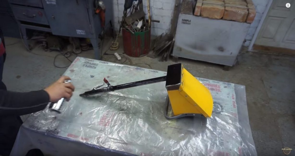 Peindre la prise d'air