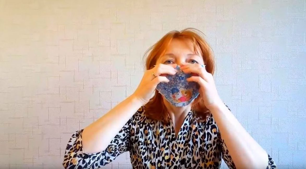 Sertissage d'un trombone autour du nez