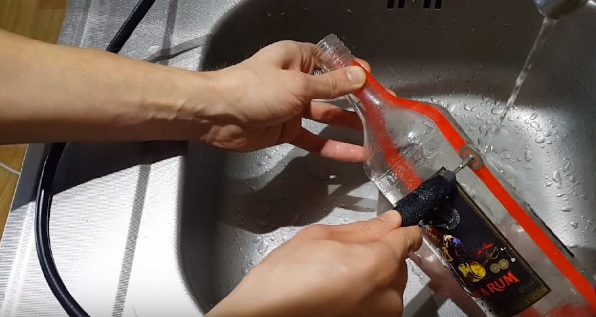 couper avec une lame de diamant