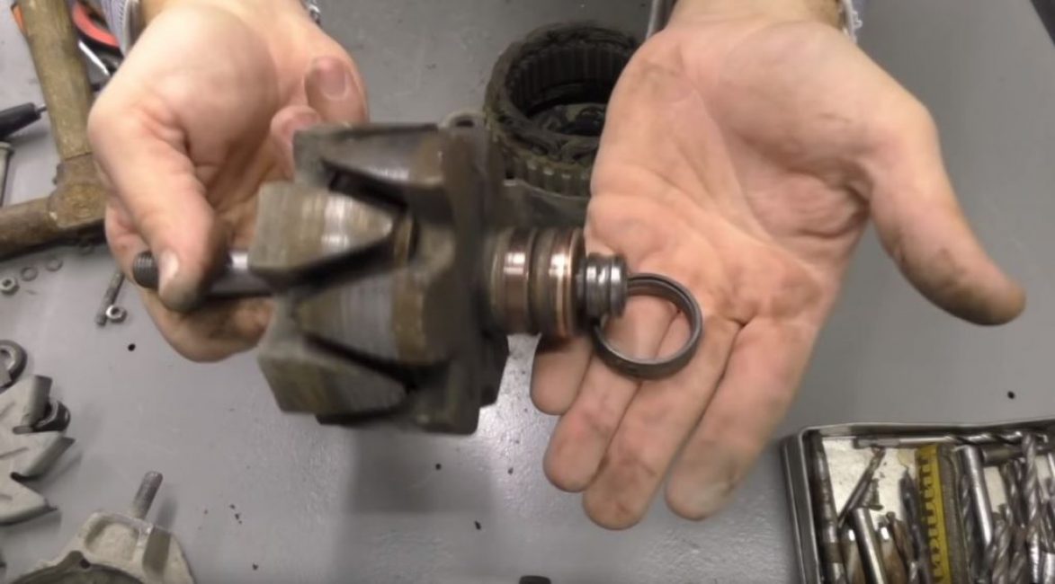 sortir le rotor avec le collecteur