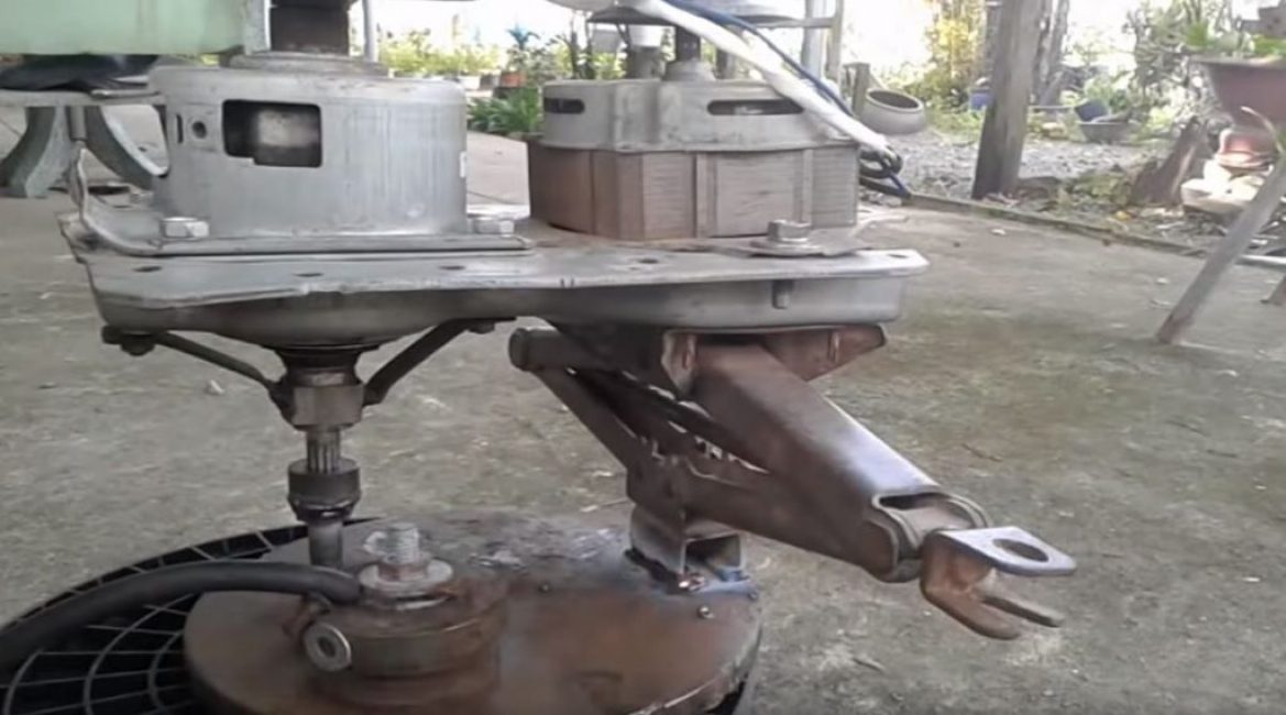 Souder le cric au bord du cercle