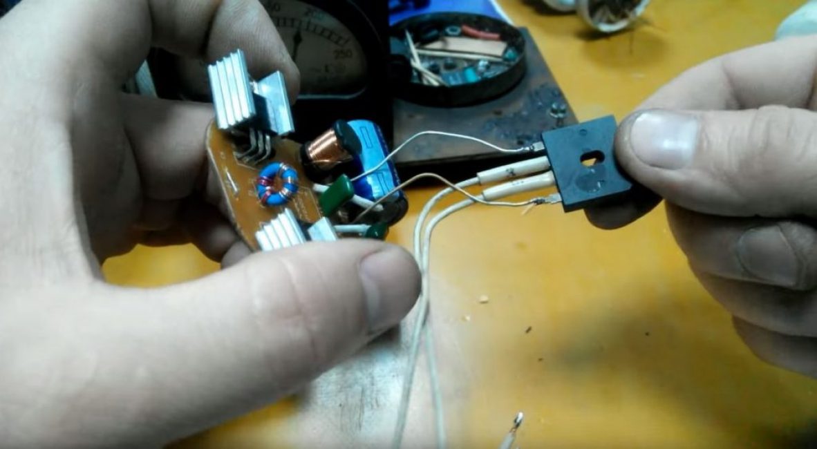 changer les transistors