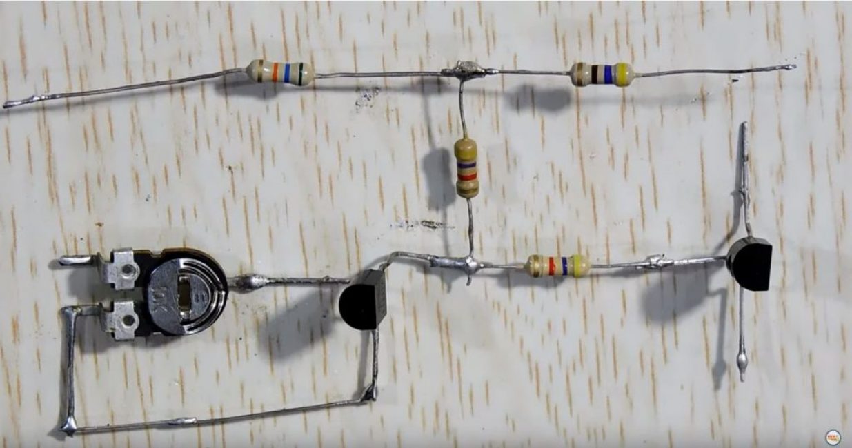 souder le potentiomètre