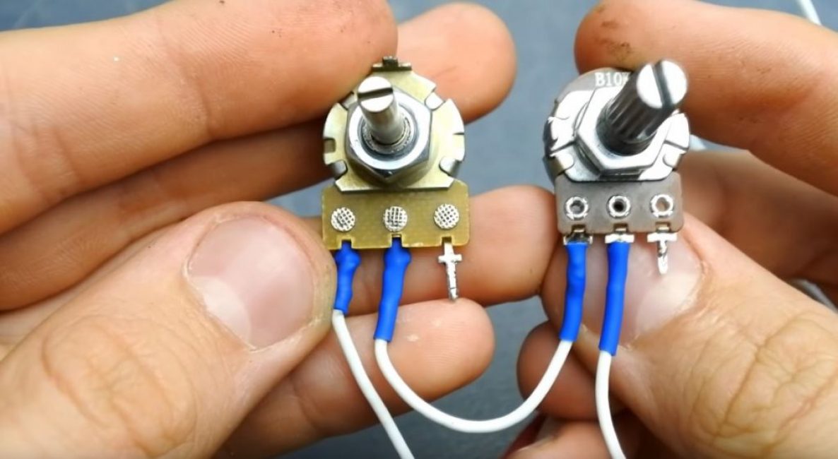 Nous connectons des résistances à la troisième paire de fils.