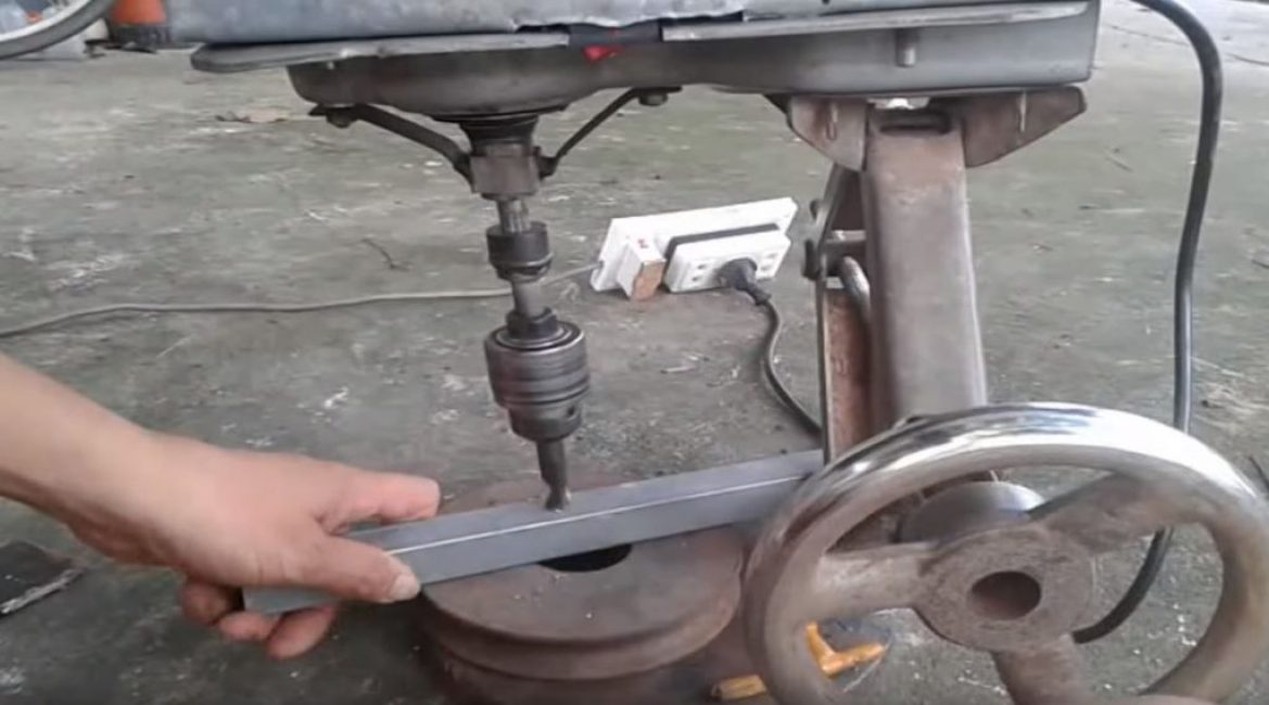 Notre perceuse à vérin est prête à fonctionner