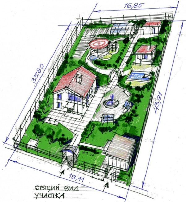 Vue générale du bâtiment