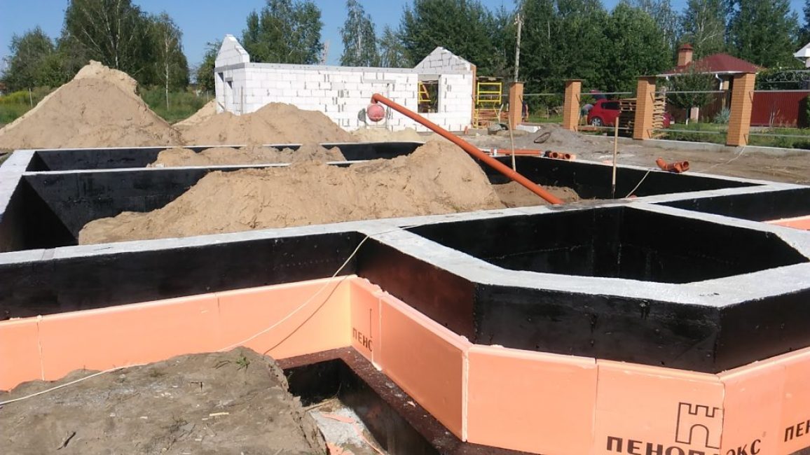 Isolation de fondation