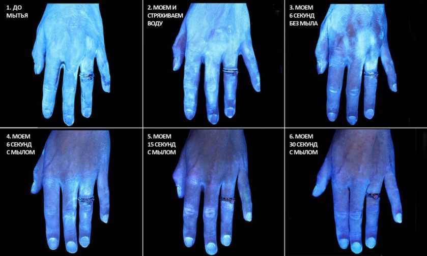 me laver les mains correctement