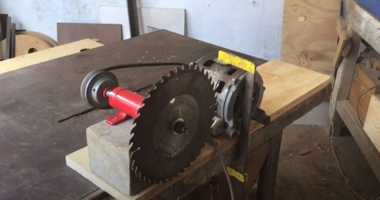Notre scie circulaire est prête