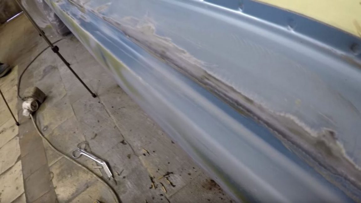 Il ne reste presque aucune trace de la bosse.