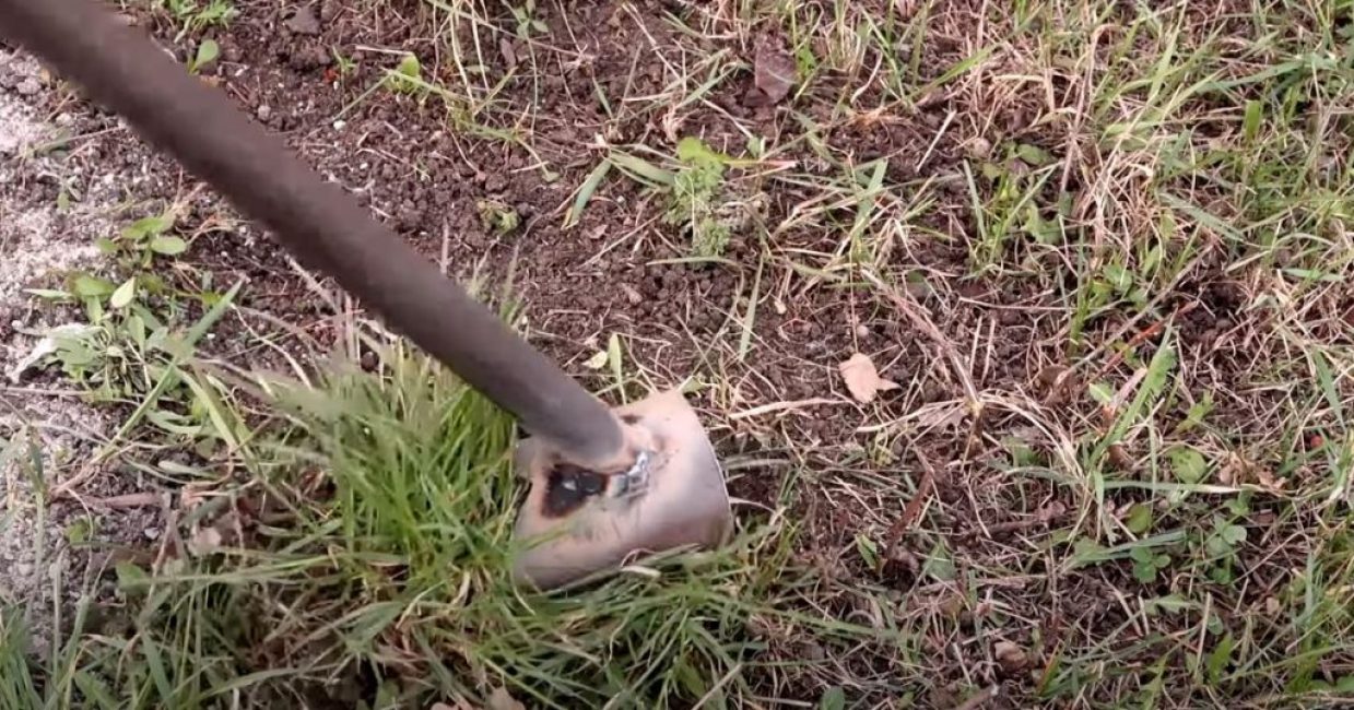 Souder la poignée au hachoir