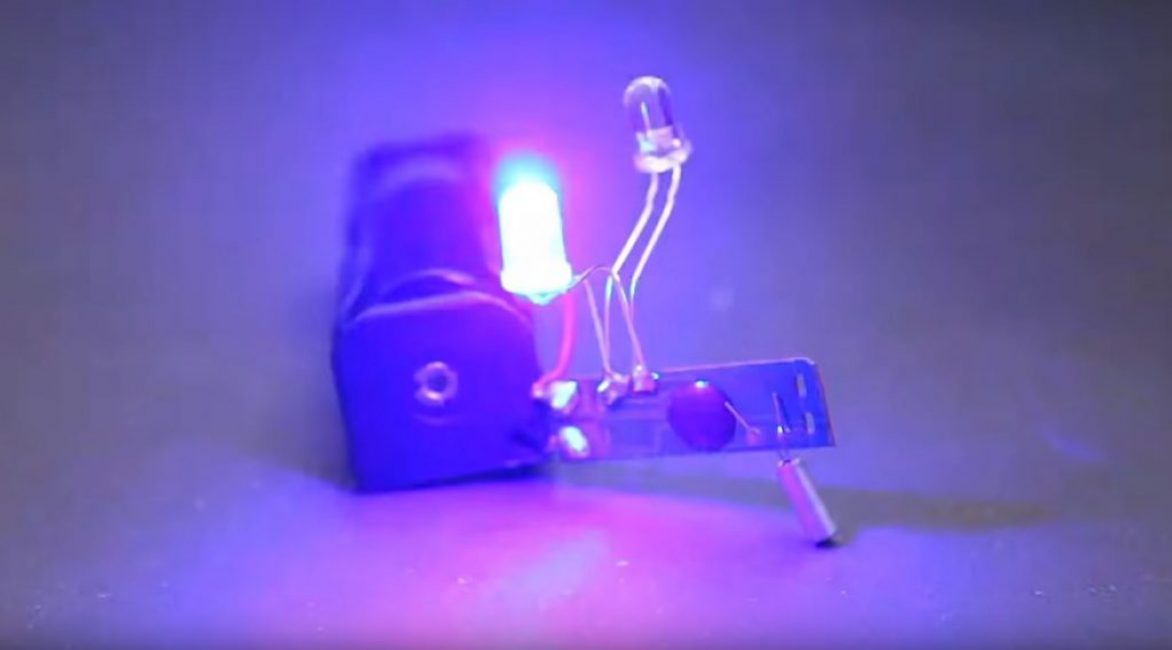 observer l'effet clignotant