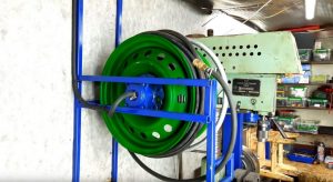 Enrouleur de tuyau bricolage