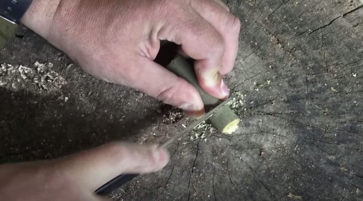 couper la pièce pour la guérite